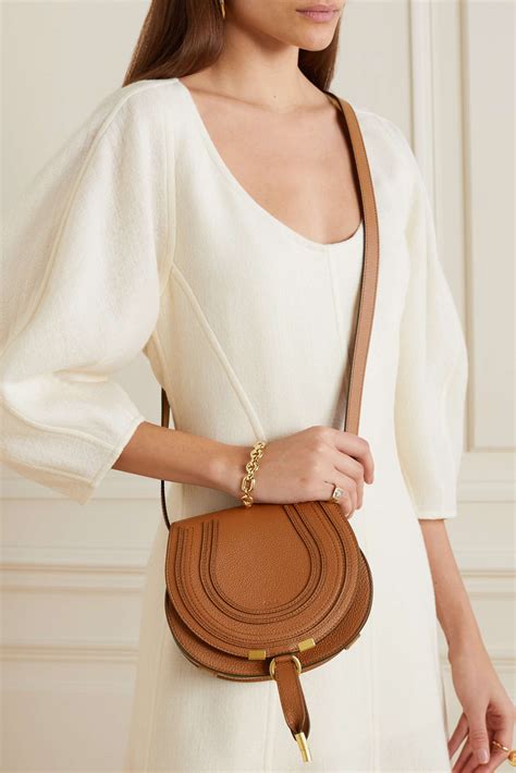 chloe marcie mini shoulder bag|chloxc3xa9 mini marcie saddle bag.